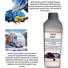 Fırçasız Cilalı Tır Branda Şampuanı 1lt