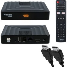Fobem Vısıon S Hibrit 4gb Ram 32GB HDD 1.5ghz Ses Komutlu Uydu Alıcılı Androıd 14 Tv Box (Tunerli)