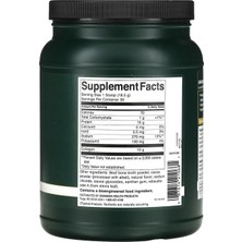 Swanson Real Food Bone Broth Collagen, Chocolate, 1.22 Lb (555 G)