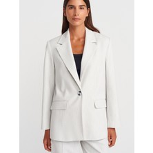 60768 Blazer Ceket-Açık Gri