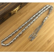 Takıhan 925 Ayar Gümüş Kapsül Kesim Fizyon Tesbih Model 11