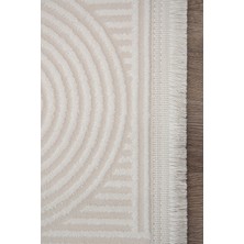 Kashe Halı 7013 Verona / Krem Halı / Salon Halısı / Oturma Odası Halısı