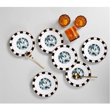 Palms 17CM 6'lı Tatlı Tabak