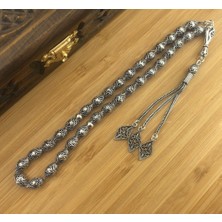 925 Ayar Gümüş Arpa Kesim Fizyon Döküm Tesbih