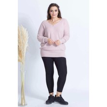 1925 Siyah Yüksek Bel Büyük Beden Disko Tayt