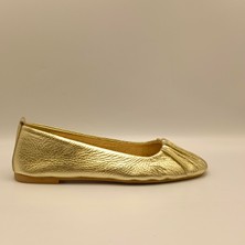 Ametist Gale Altın Deri Babet