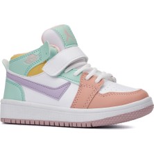 Günlük Unisex Sneaker Bağcıklı Hafif Yumuşak Kaymaz Taban Bilekli Basketbol Ayakkabı 8070