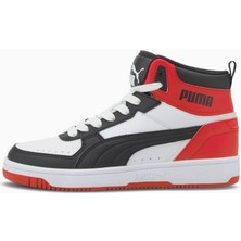 Puma 374687 03 Rebound Joy JR Beyaz-Siyah-Kırmızı Kadın Spor Ayak