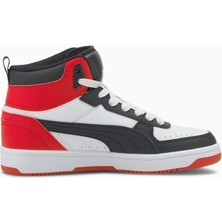 Puma 374687 03 Rebound Joy JR Beyaz-Siyah-Kırmızı Kadın Spor Ayak