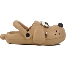 Ayakmod Bej Çocuk Sabo Terlik Doggy F