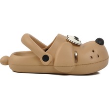 Ayakmod Bej Çocuk Sabo Terlik Doggy B