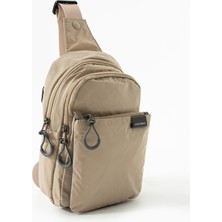 Unisex Paraşüt Kumaş Suya Dayanıklı 4 Bölmeli Body Bag