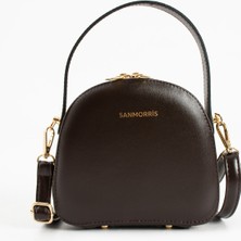 Sanmorris Kadın Gold Aksesuar Ayarlanabilir Çapraz Askılı El ve Omuz Çantası