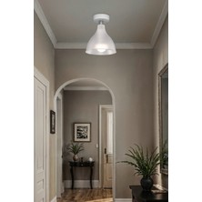 Ronda Tekli Plafonyer Avize Şeffaf