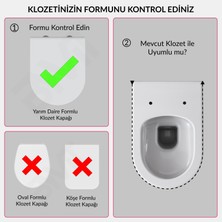 Orion Yavaş Kapanan Klozet Kapağı Tak-Çıkar