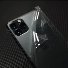 iPhone 16 Serisi Arka Yan Kaplama Nano Jelatin Sticker Kaplama Mat Şeffaf