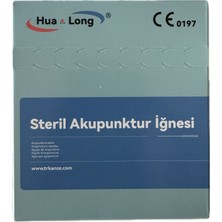 Hualong Akupunktur Iğnesi Kuru Iğne 0.35X60MM 200 lük paket 2 Kutu 400 Adet