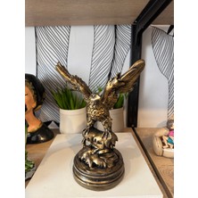 Dekoratif Kaideli Kartal Biblo Polyester