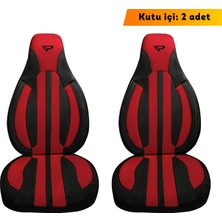 Panda Smart Araçlarla Uyumlu Lakos Kumaş Ortopedik Destekli Oto Koltuk Kılıfı- Ön Iki