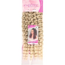 Nice Bulk Afro Su Dalgası Saç / Küllü Balköpüğü / Platin Ombreli