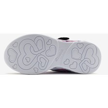 Skechers Infinite Heart Lights - Color Lovin Büyük Kız Çocuk Siyah Spor Ayakkabı 303753L Bkmt