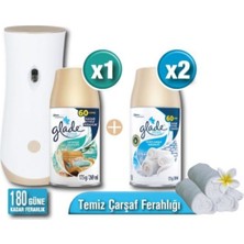 Temiz Çarşaf Ferahlığı Otomatik Sprey Set - 180 Gün Etkili