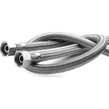 1/2 E-3/4 Paslanmaz Çelik Örgülü Flexıble Bağlantı 40 cm