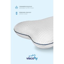 Visco Fly Visco Kelebek Sarılma Yastığı - 46  cm  * 42  cm  * 11  cm  - 1000 gr  Visco Iç Dolgu