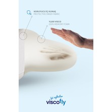 Visco Fly Visco Kelebek Sarılma Yastığı - 46  cm  * 42  cm  * 11  cm  - 1000 gr  Visco Iç Dolgu