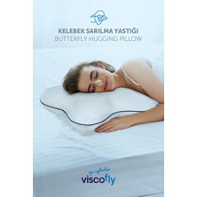 Visco Fly Visco Kelebek Sarılma Yastığı - 46  cm  * 42  cm  * 11  cm  - 1000 gr  Visco Iç Dolgu
