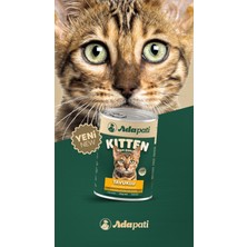 Adapati Tavuk Eti Aromalı Komple Yavru Kedi Maması 400 gr