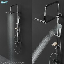 🚿 Corner Krom Yağmurlama Robot Duş Seti