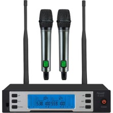 Roof R-2200-EE Uhf 2 El Mikrofon Telsiz Mikrofon Seti