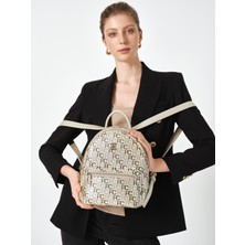 Pierre Cardin Altın Sırt Çantası 05PO25Y1888-MN Yalt