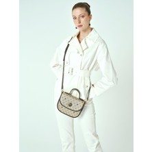 Pierre Cardin Altın Çapraz Çanta 05PO25Y2064-CNMN A