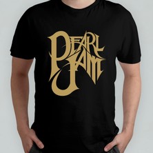 Pixxa Pearl Jam Unisex %100 Pamuklu Bisiklet Yaka T-Shirt Model 5