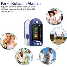 Acura Ac-60 Oksimetre OLED Ekranlı Nabız ve Oksijen Ölçer
