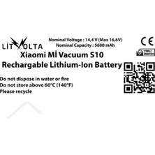 LitVolta Xiaomi S10 Batarya 6400 Mah