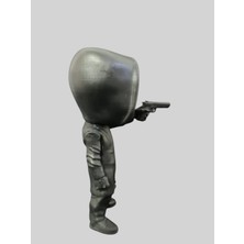 Vitrin XL Squid Game Front Man Yönetici 3D Figür 20 cm