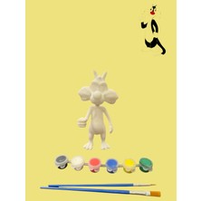 Vitrin XL Sylvester ve Tweety 3D Figür Boyama Seti