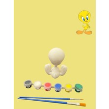 Vitrin XL Sylvester ve Tweety 3D Figür Boyama Seti