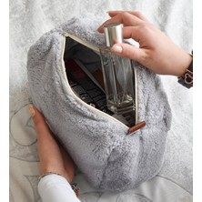 Pababo Peluş Seyahat Çantası (Uzun Tüylü) - Yumuşak Ve Şık Tasarım