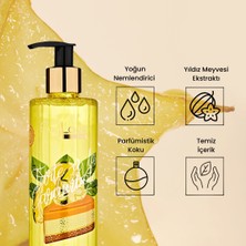 EvyLaure Tarte À La Carambole Parfümistik Duş Jeli Yıldız Meyvesi Ekstraktlı ve Tarçın Aromalı Nemlendirici 300 ml
