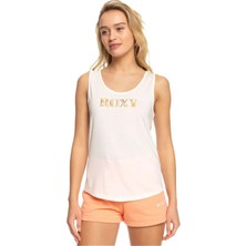 Roxy Losing My Mind Kadın Beyaz Tank Top