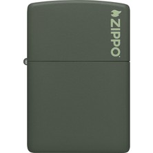 Zippo Çakmak 221ZL Green Matte Zippo Logo