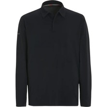 Slam Tech Pique Polo Ls Erkek Gri Tişört