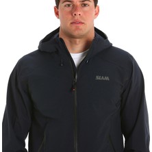 Slam Lacivert Erkek Kapüşonlu Regular Fit Ceket A101002S00_ACT Sum Hood Short Jkt