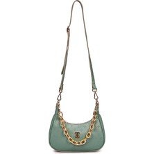 Pierre Cardin Yeşil Omuz Çantası 05PO25Y2002-F Ysl