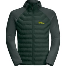 Jack Wolfskin Routeburn Pro Hybrid Erkek Yeşil Outdoor Ceketi