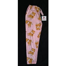 Bukadınca Pembe Ayıcık Desenli Pijama Altı